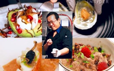 Chef en NY busca imponer la gastronomía de insectos.