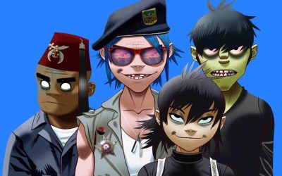 Gorillaz regresó a los escenarios con dos canciones completamente nuevas.