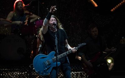 En un emotivo concierto en Londres Los Foo Fighters rindieron tributo al baterista Taylor Hawkins.