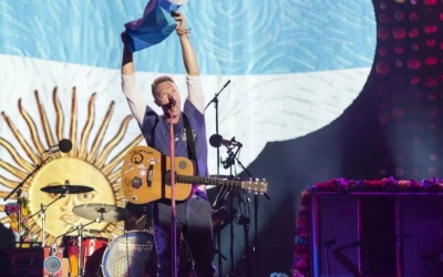 Chris Martin en Argentina