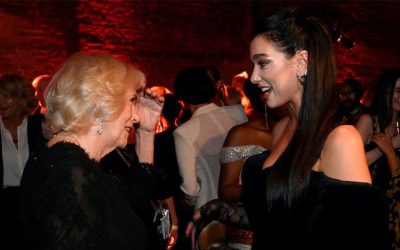 Dua Lipa conoce a la reina consorte Camilla