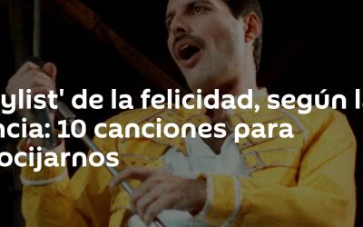 ¿Sabías que hay un play list de 10 canciones que producen Felicidad?