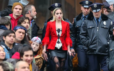 Se revela las primeras imágenes de lady gaga como Harley Quinn en el rodaje