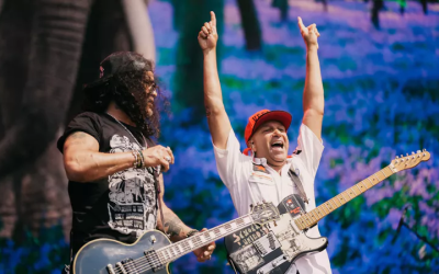 Slash se une a Tom Morello en el escenario de Graspop por primera vez
