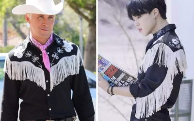 Ryan Gosling regala su guitarra de ‘Barbie’ a Jimin de BTS