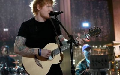 Ed Sheeran estrenó una versión en vivo una de sus canciones de su próximo disco