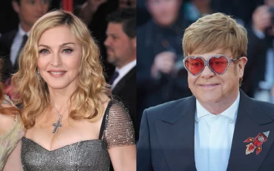 Elton John hizo las pases con Madona por el homenaje a las víctimas del SIDA en su Tour “Celebration World”