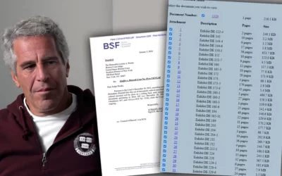 La lista de Jeffrey Epstein se alarga con nuevos famosos: Michael Jackson, George Lucas, Stephen Hawkings.