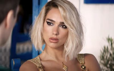 Dua Lipa arrancó el año con un cambio de look extremo para su próxima película