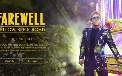 Elton John publicará el libro de su gira de despedida