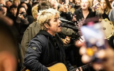 Green Day sorprenden a los viajeros del metro de Nueva York con un concierto