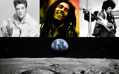 La música de Jimi Hendrix, Bob Marley, Janis Joplin, Elvis Presley y Santana ya suena en la Luna