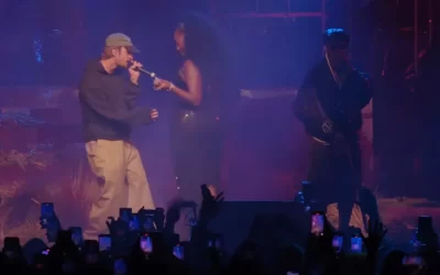 Justin Bieber sorprende cantando en el Coachella Fest junto a Tems y Wizkid