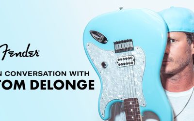 Tom DeLonge y Fender se une para lanzar la guitarra “más cool”