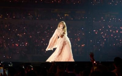 Taylor Swift también bate récords de contaminación