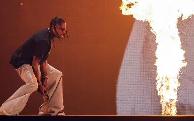 Travis Scott fue arrestado por intoxicación y allanamiento de morada
