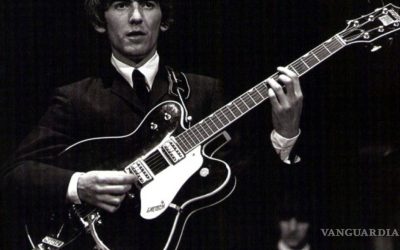 Se subastará la primera guitarra que usó George Harrison con Los Beatles