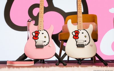 Fender lanza una colección por los 50 años de Hello Kitty