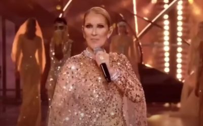 Celine Dion reaparece de forma inesperada y deslumbra en el escenario
