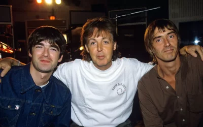 Paul McCartney es captado filmando a Oasis en su concierto de California