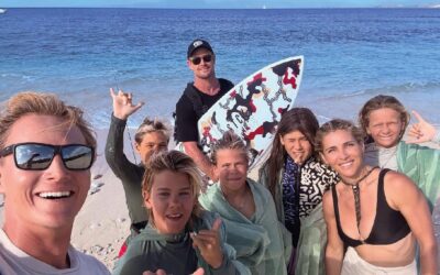 Chris Hemsworth celebra la Navidad en familia y conquista las redes
