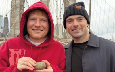 Encuentro de Martin Garrix y Ed Sheeran desata rumores