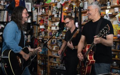 Foo Fighters brillan en Tiny Desk